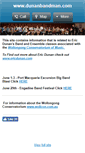 Mobile Screenshot of dunanbandman.com